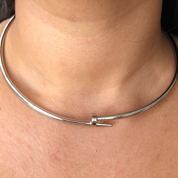 Nail Choker Luxury Necklace - Picture 10 of 13